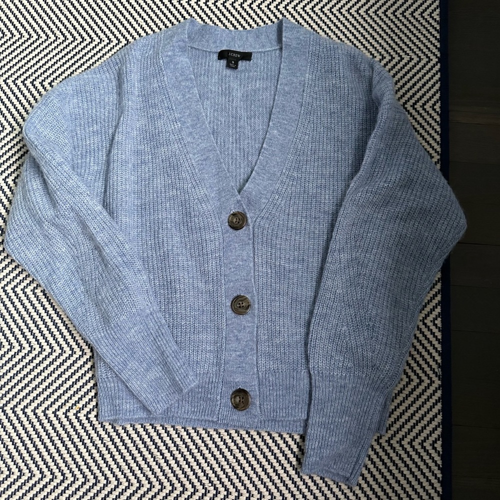 J.Crew Casmere Cropped Cardigan